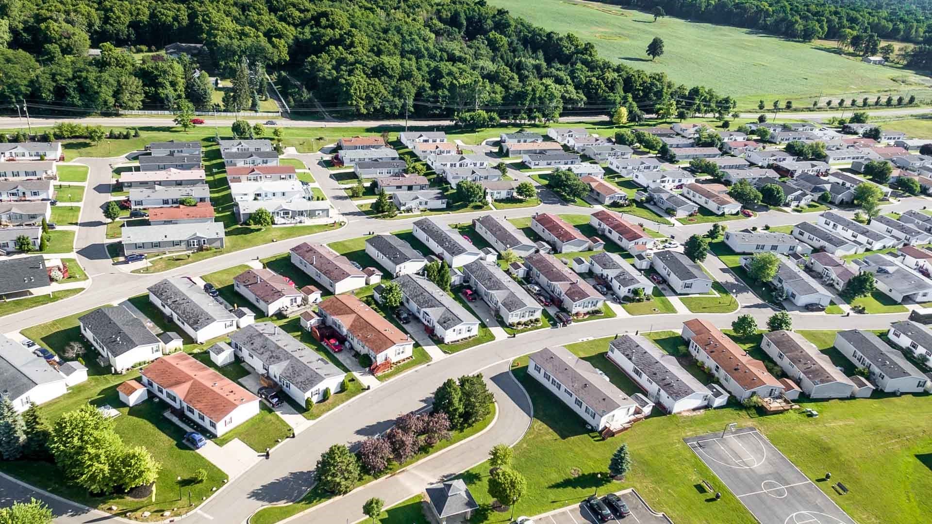 Manufactured housing community